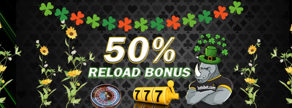 Reload Bonus 50%